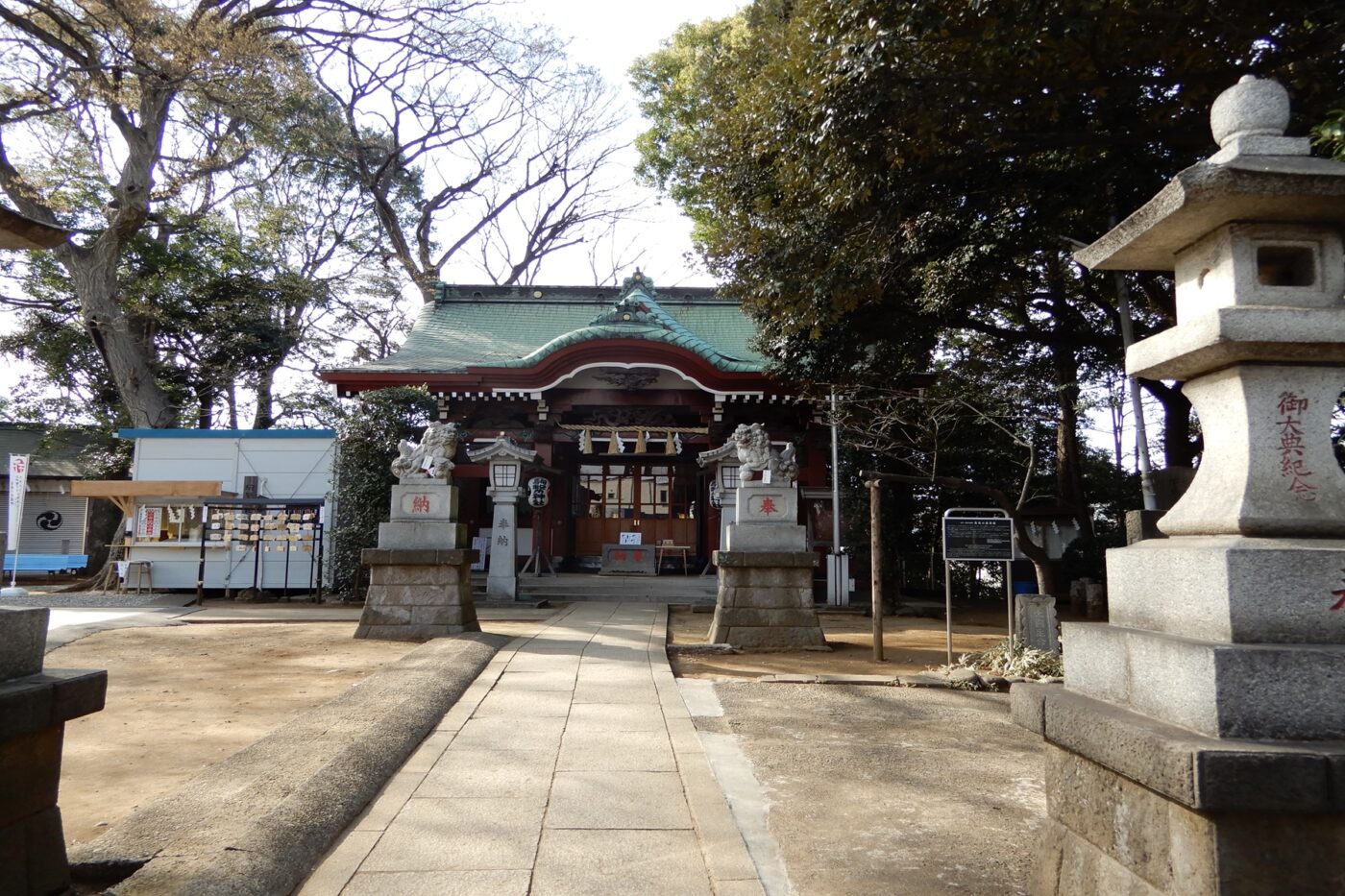 駒繋神社の写真