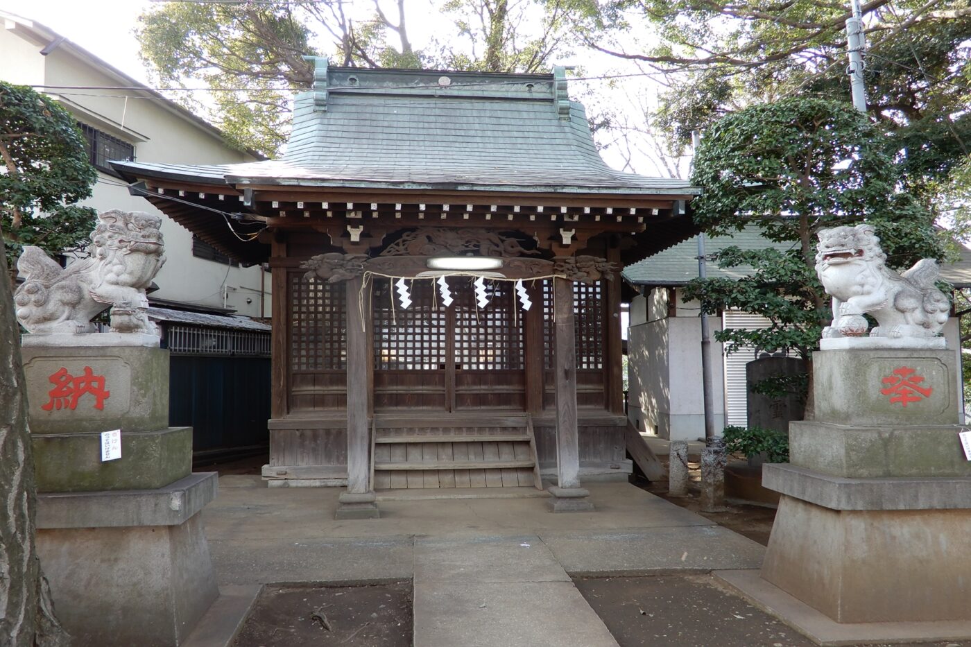駒繋神社の写真