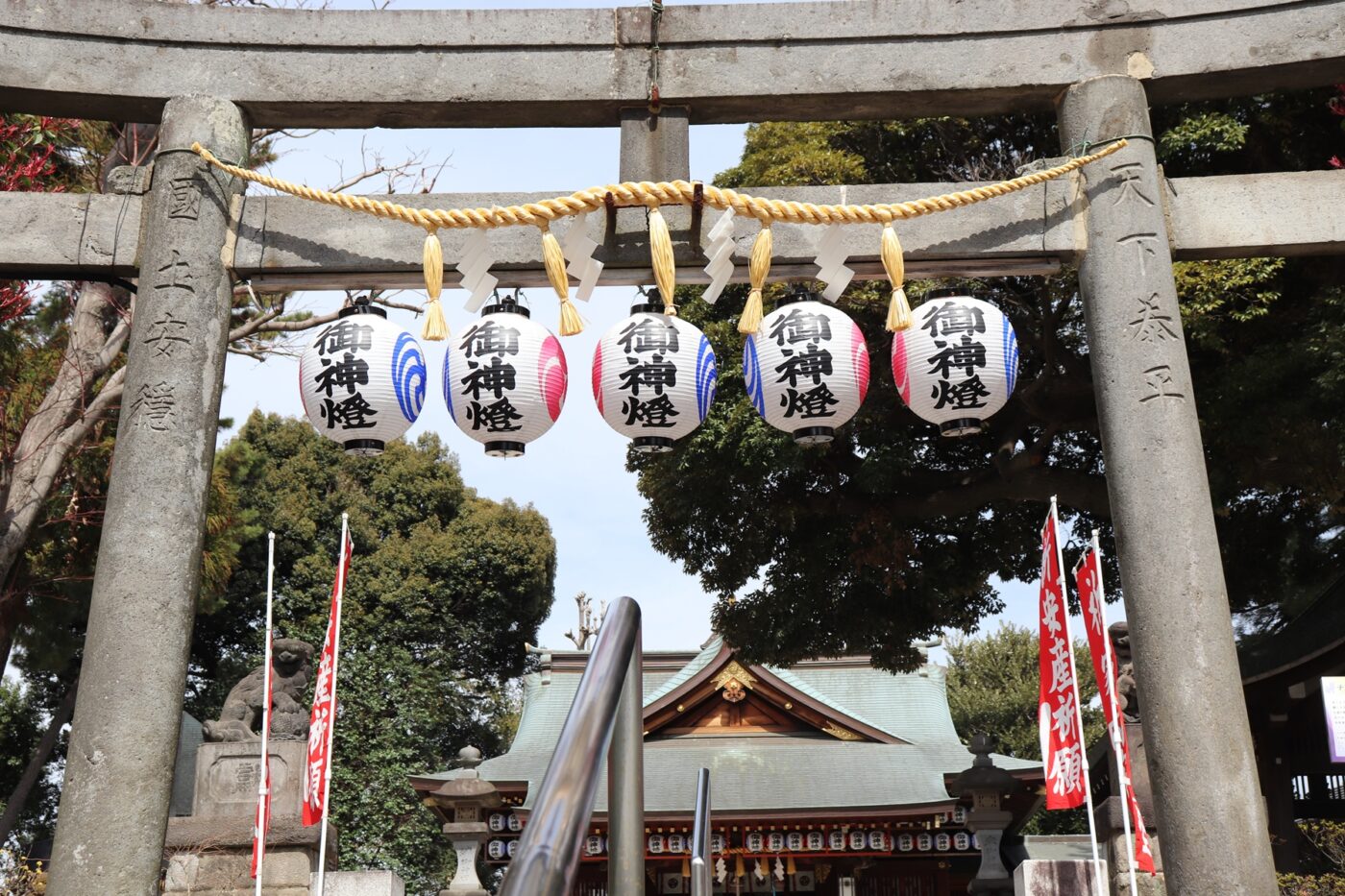 中野沼袋氷川神社の写真