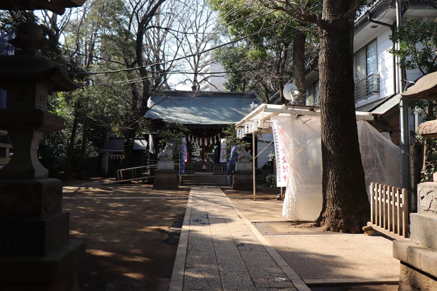 神明氷川神社の写真