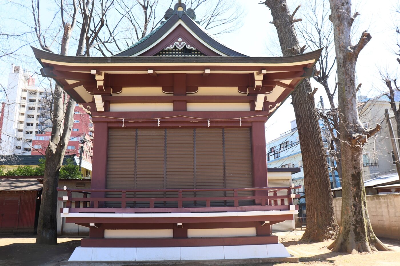 新宿諏訪神社の写真