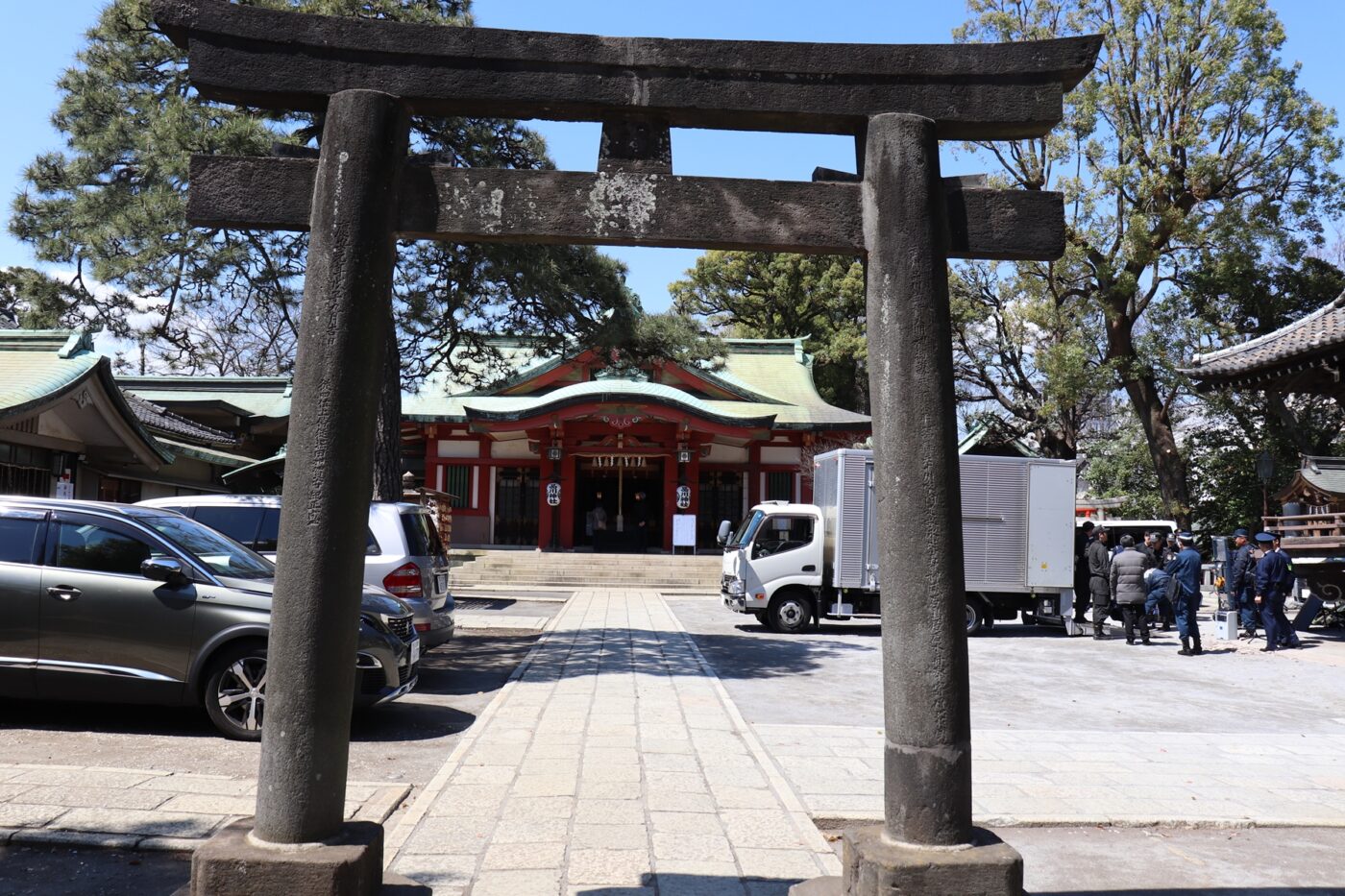品川神社の写真