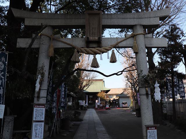 江北氷川神社の写真