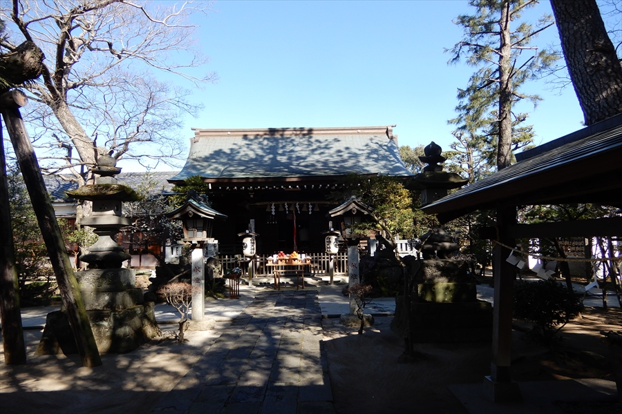 白幡天神社の写真