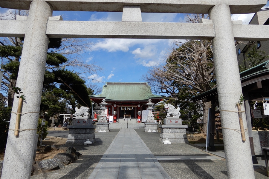 当代島 稲荷神社の写真