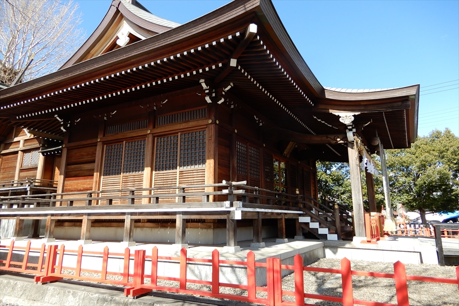 朝日氷川神社の写真
