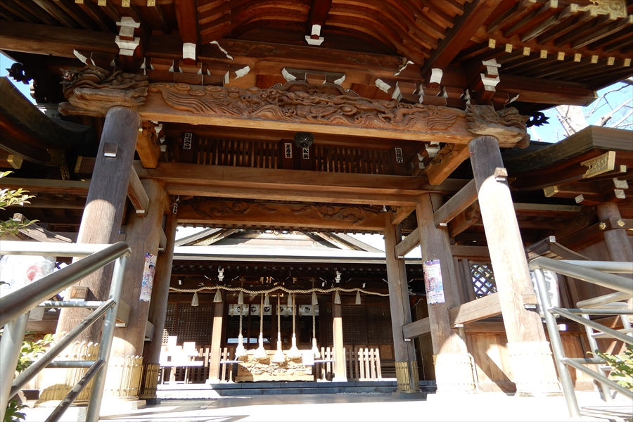 鳩ケ谷総鎮守 氷川神社の写真