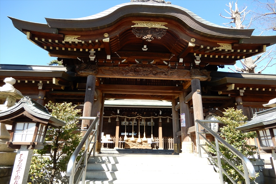 鳩ケ谷総鎮守 氷川神社の写真